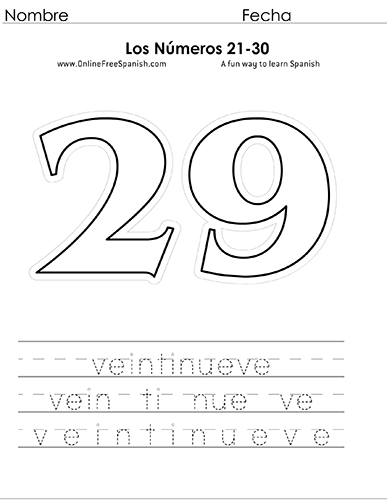 onlinefreespanish-los-n-meros-numbers-21-to-30-in-spanish