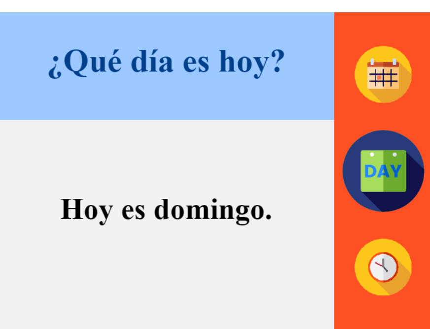 What date is today? ¿Qué fecha es hoy? – onlinefreespanish